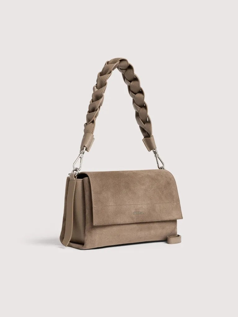 Coccinelle Boheme Suede Small Shoulder Bag
