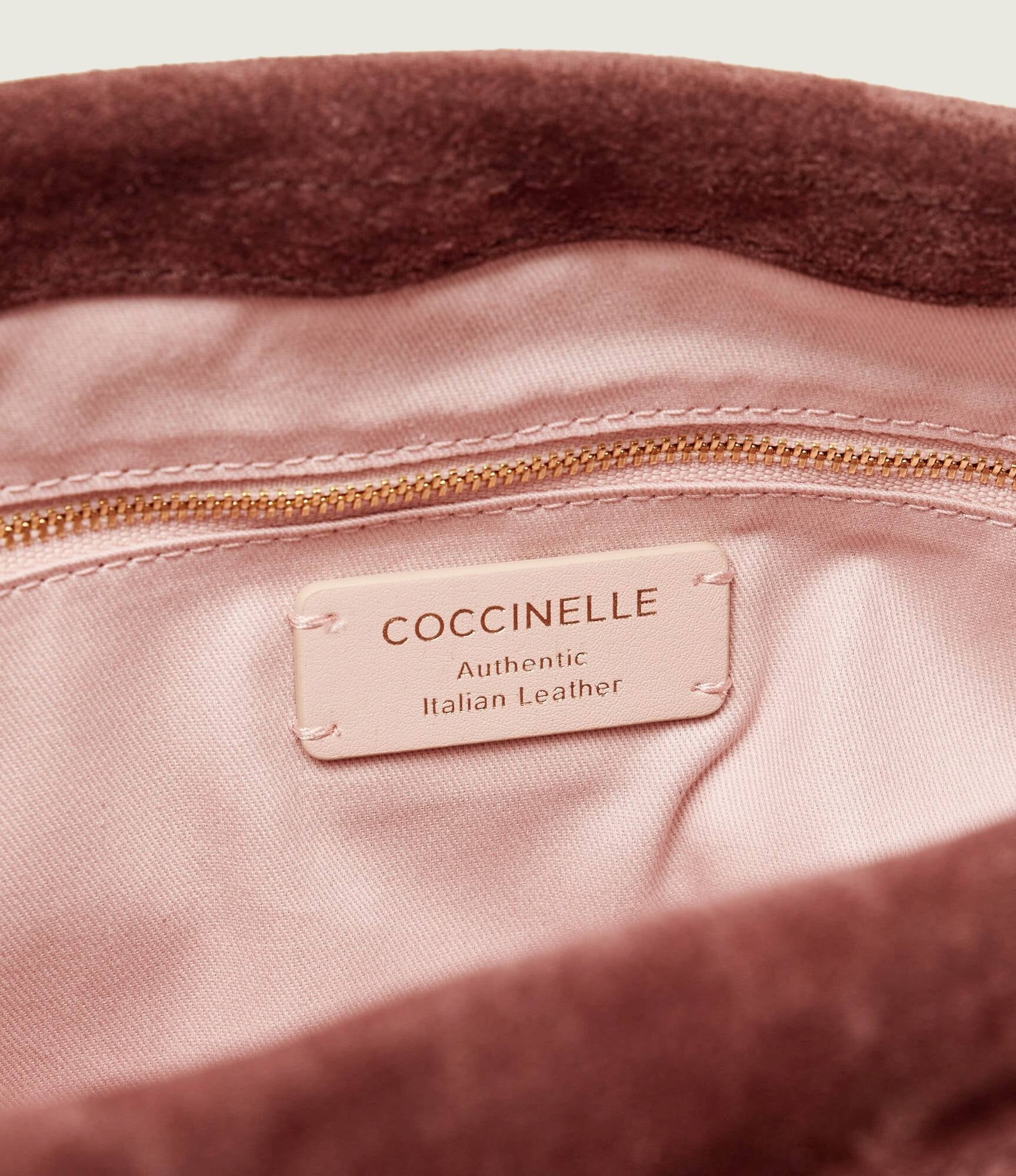Borsa a spalla Lidia Medium in suede Coccinelle