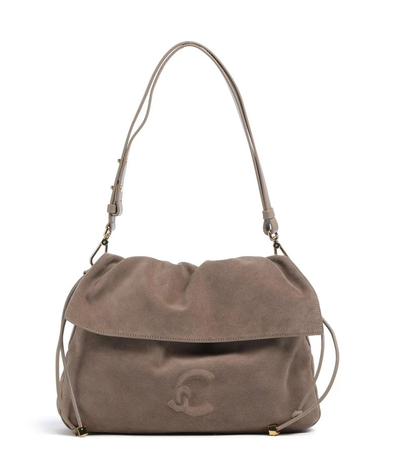 Borsa a spalla Lidia Small in suede Coccinelle