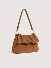 Coccinelle Lidia Small Suede Shoulder Bag