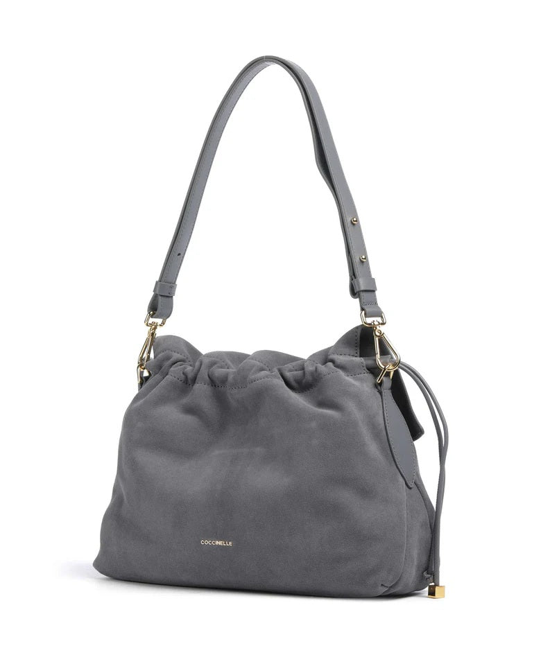 Borsa a spalla Lidia Small in suede Coccinelle