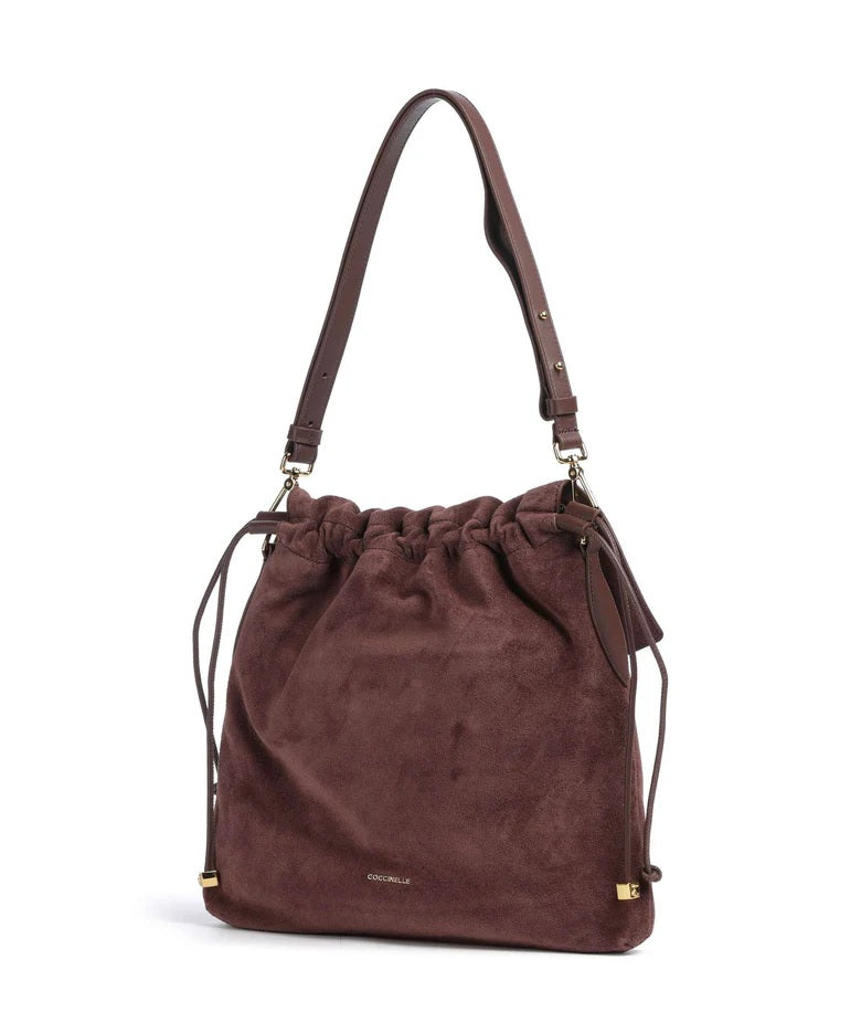 Borsa a spalla Lidia Suede Coccinelle