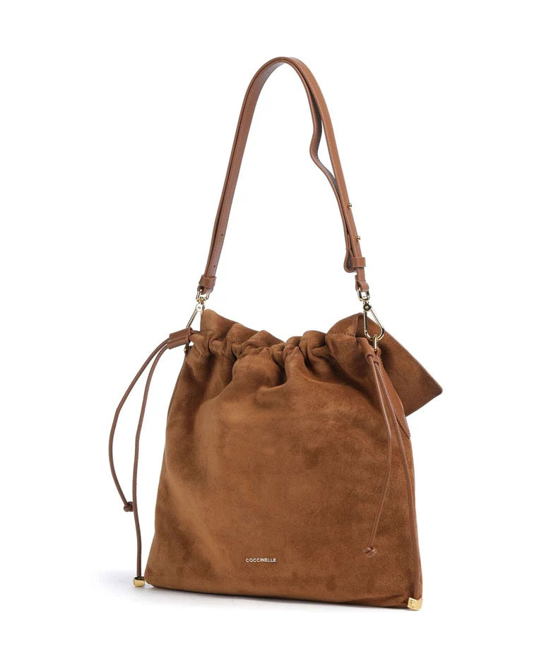Coccinelle Lidia Suede Shoulder Bag