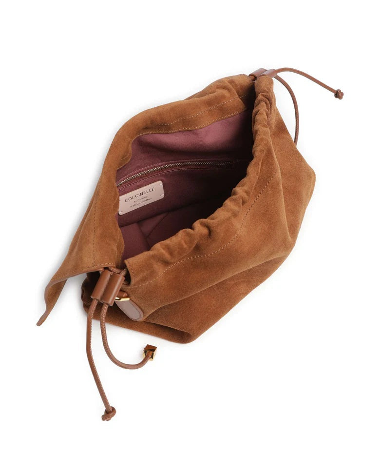 Coccinelle Lidia Suede Shoulder Bag