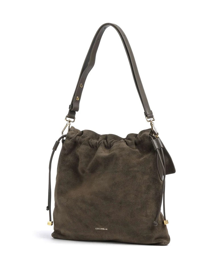 Borsa a spalla Lidia Suede Coccinelle