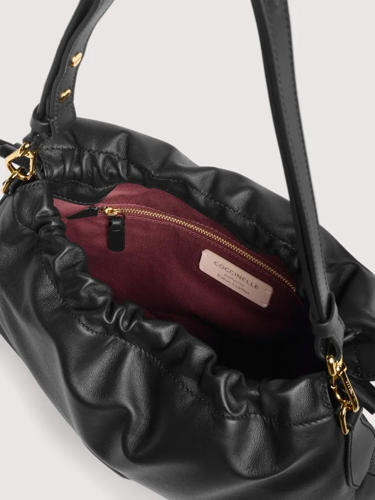 Coccinelle Lidia Small Leather Shoulder Bag