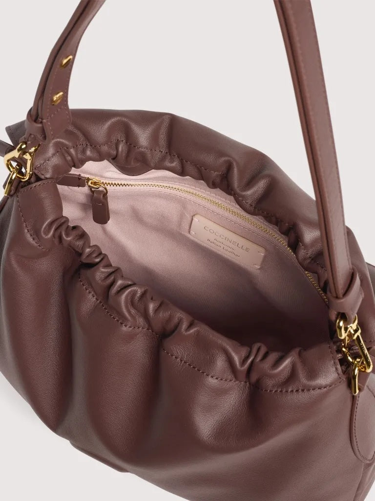 Borsa a spalla Lidia Small in pelle Coccinelle