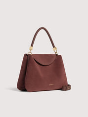 Borsa a spalla Tiggy Suede Medium Coccinelle