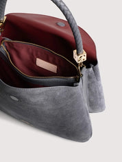 Borsa a spalla Tiggy Suede Medium Coccinelle