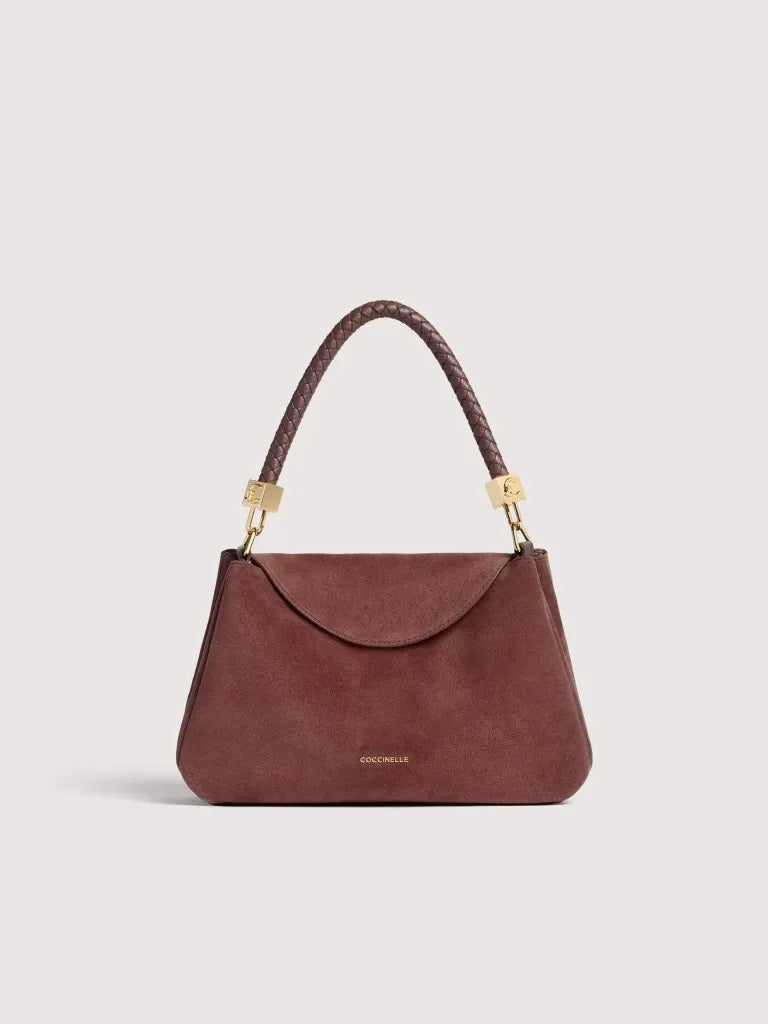 Coccinelle Tiggy Suede Small Shoulder Bag