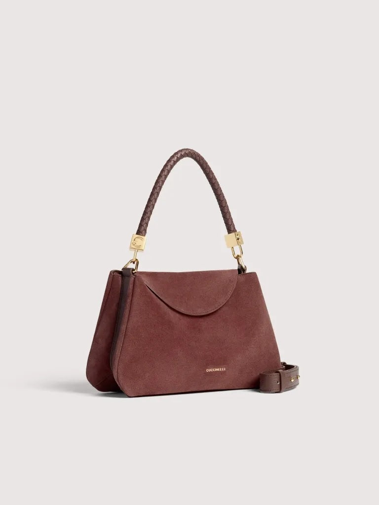 Coccinelle Tiggy Suede Small Shoulder Bag