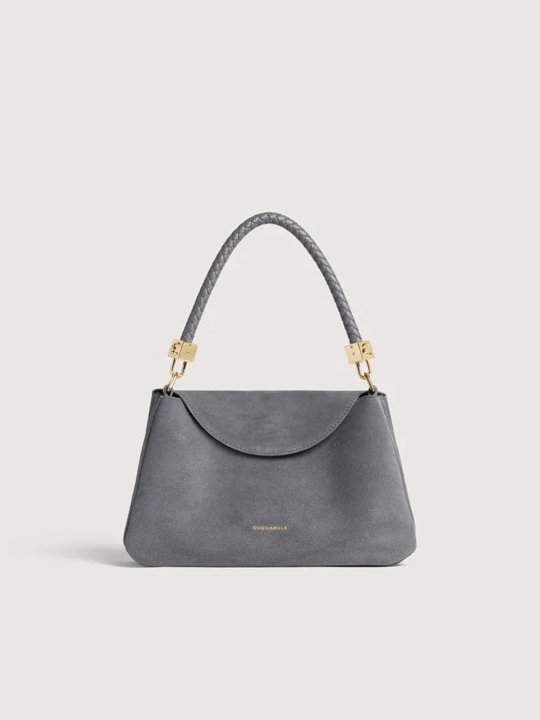 Coccinelle Tiggy Suede Small Shoulder Bag