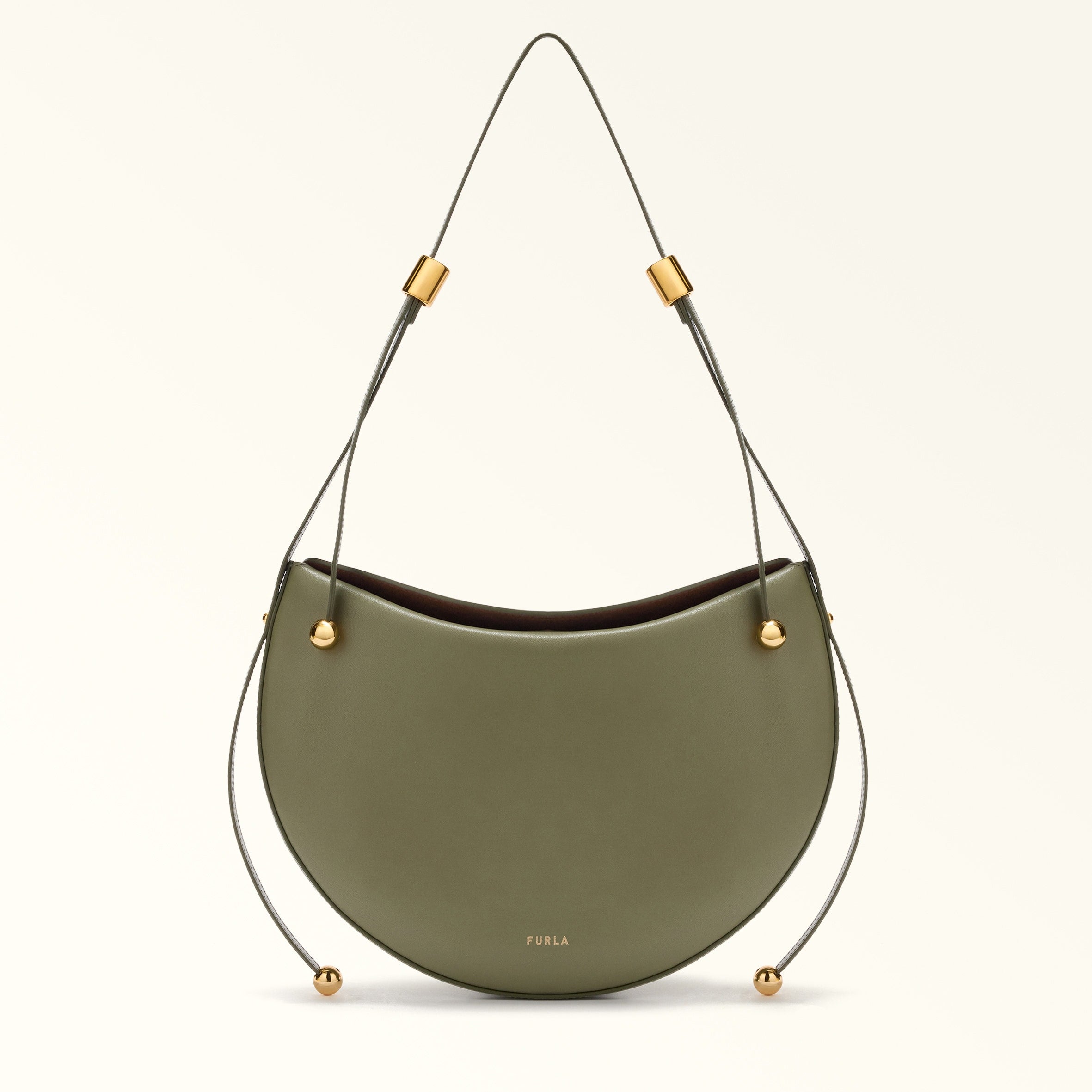 Furla Moonstone M leather bag