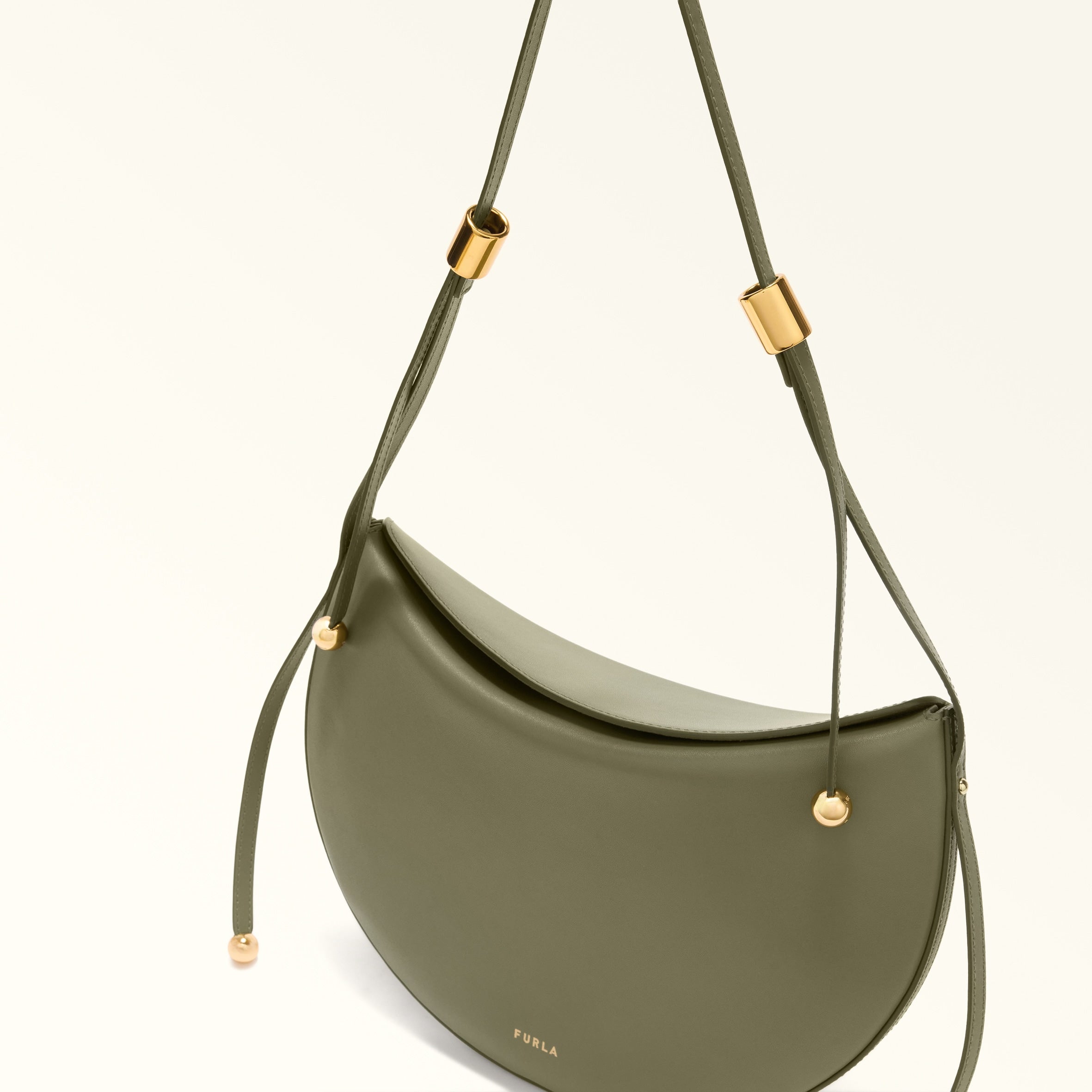 Furla Moonstone M leather bag