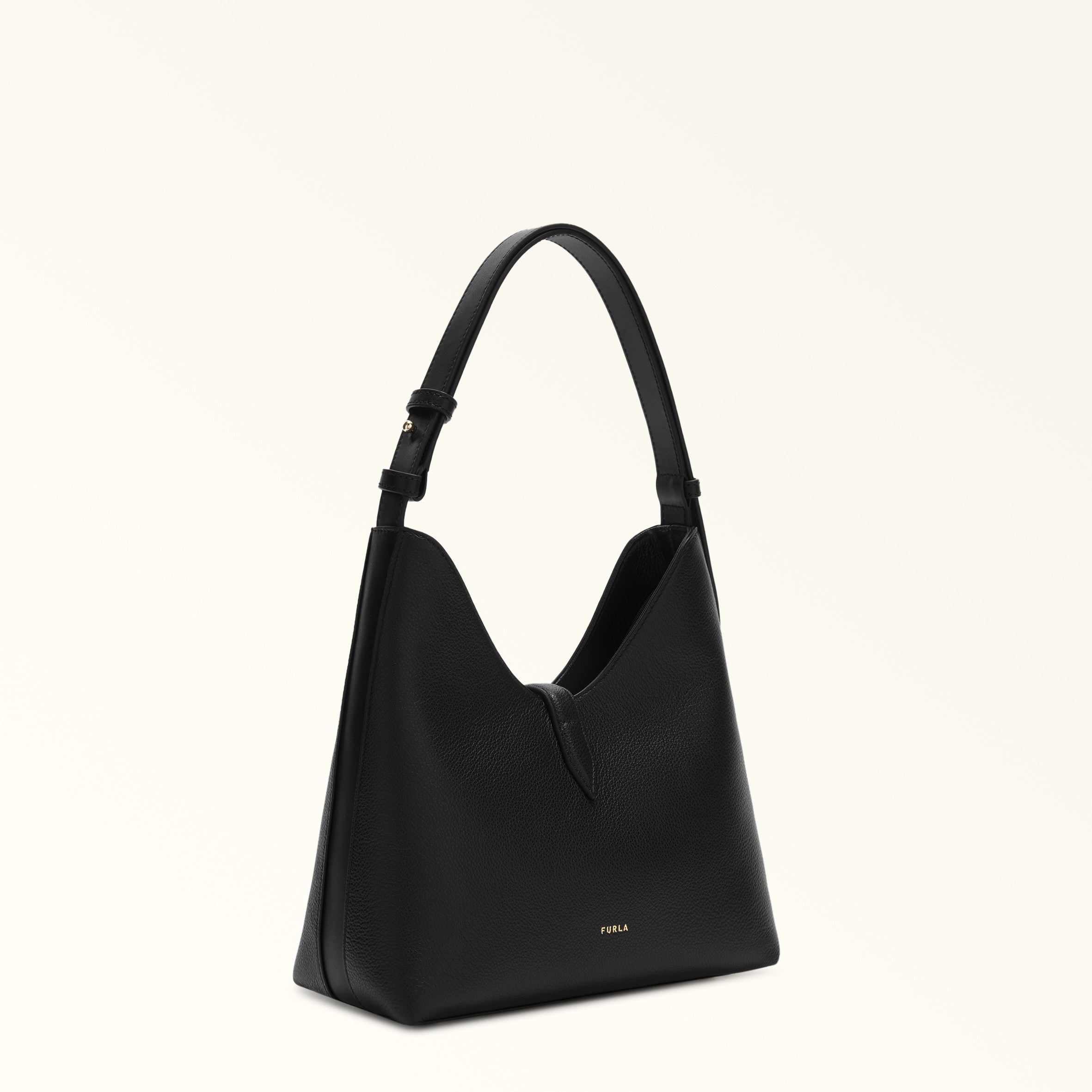 Furla Goccia S Hobo Bag in Leather