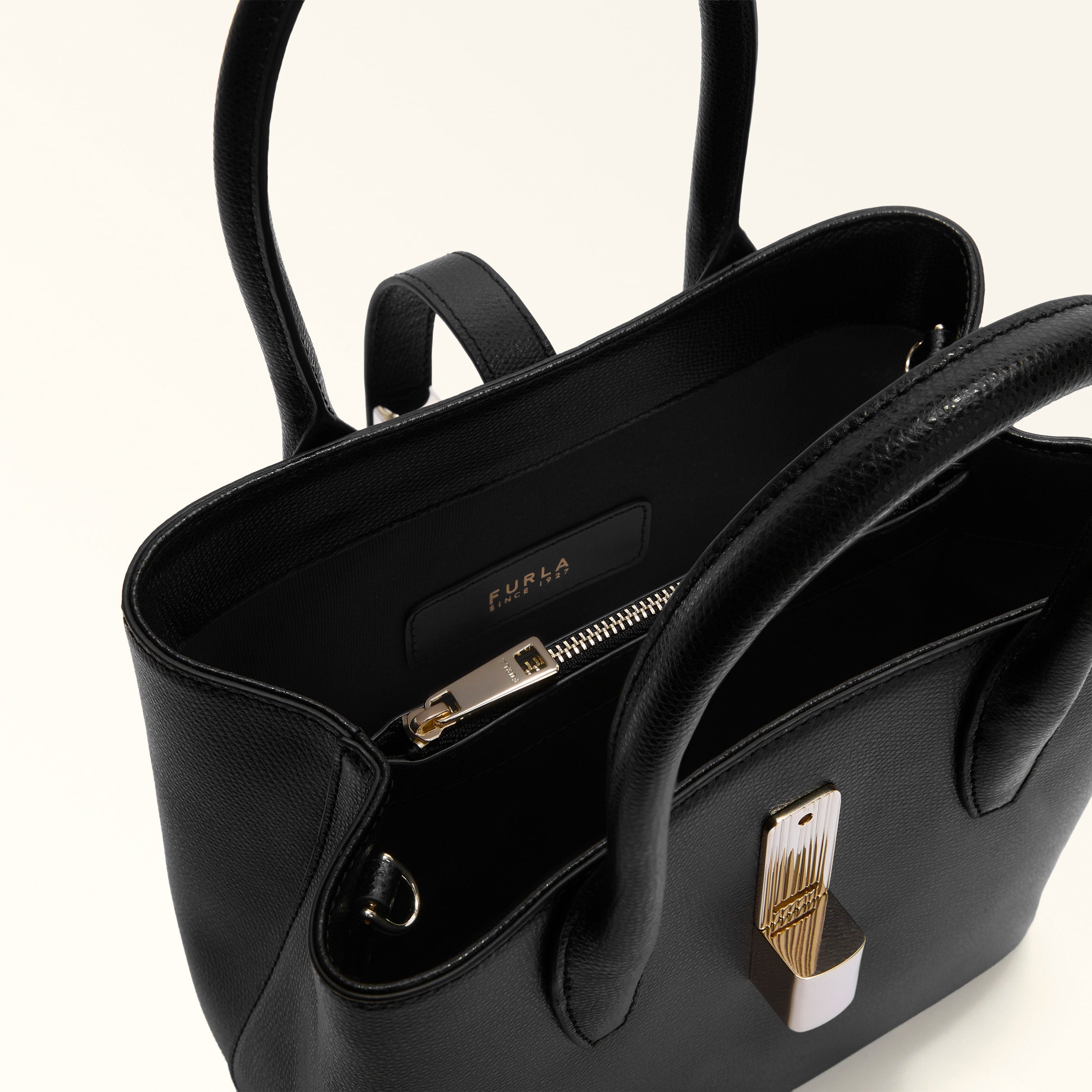 Furla Goccia S Tote Bag in Leather
