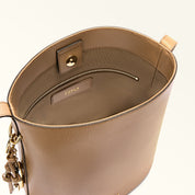 Furla Roxie S Bucket Bag in Leather