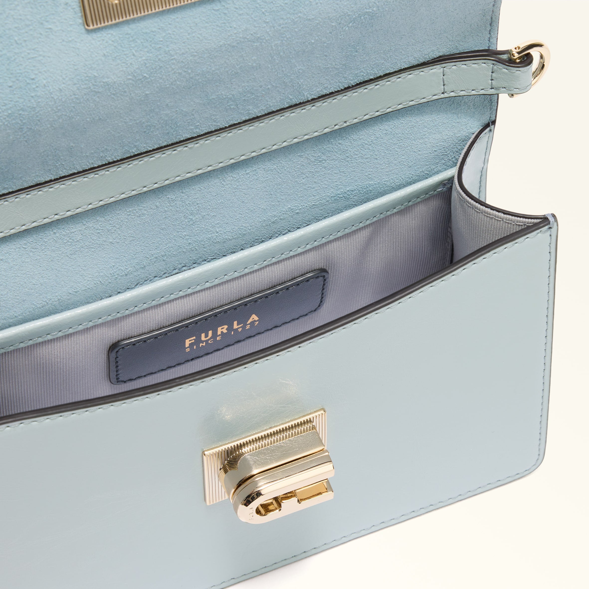 Furla 1927 Mini Crossbody Leather Bag