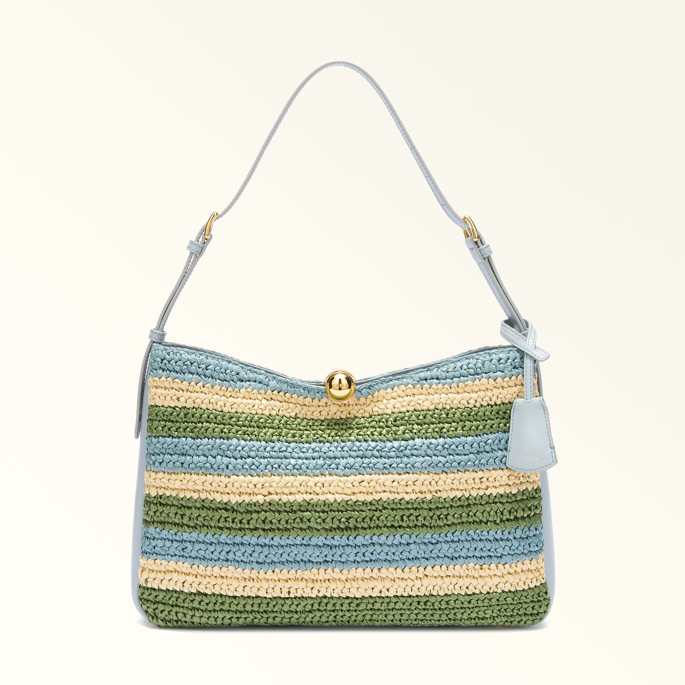Furla Sfera Soft L Raffia Bag