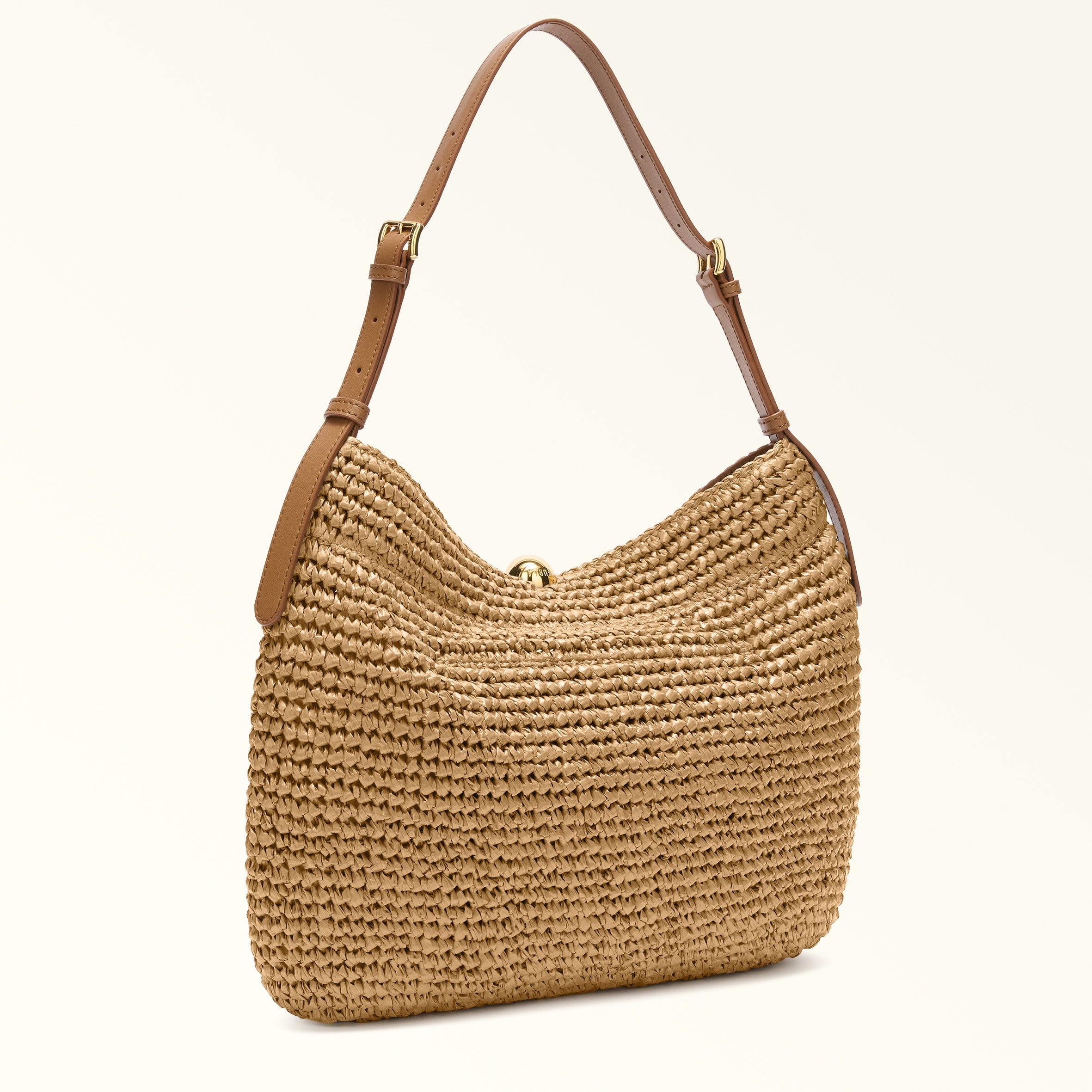 Furla Sfera Soft L Raffia Bag
