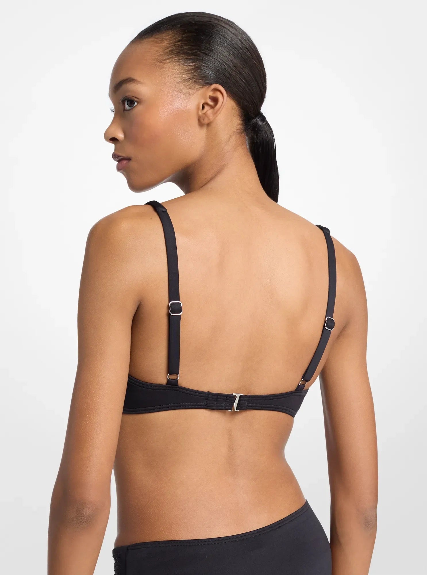 Top bikini con strass Michael Kors