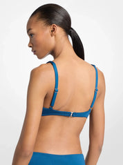 Top bikini con strass Michael Kors