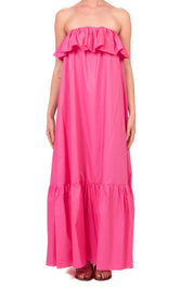 Vicolo cotton ruffled dress