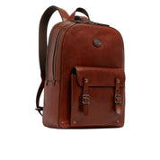 The Bridge Galileo leather backpack