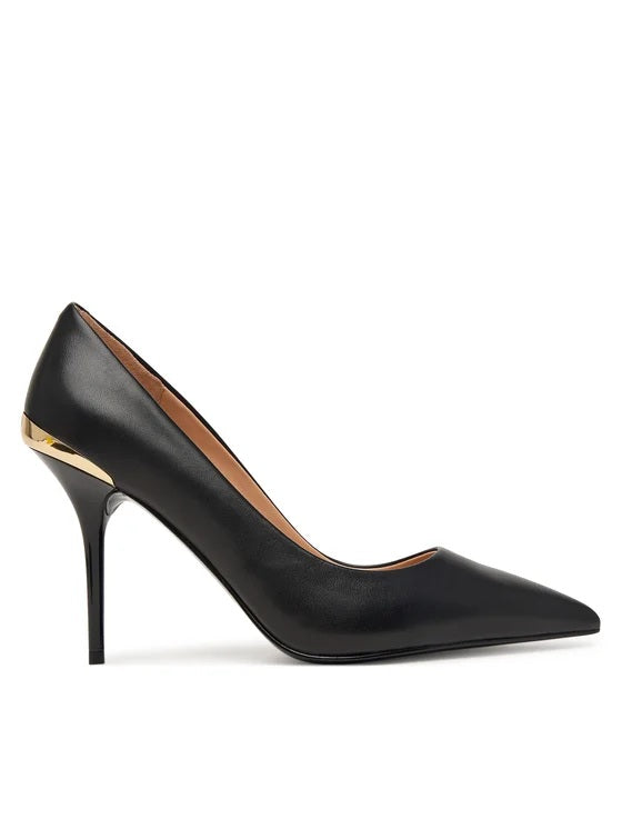 Love Moschino leather pumps