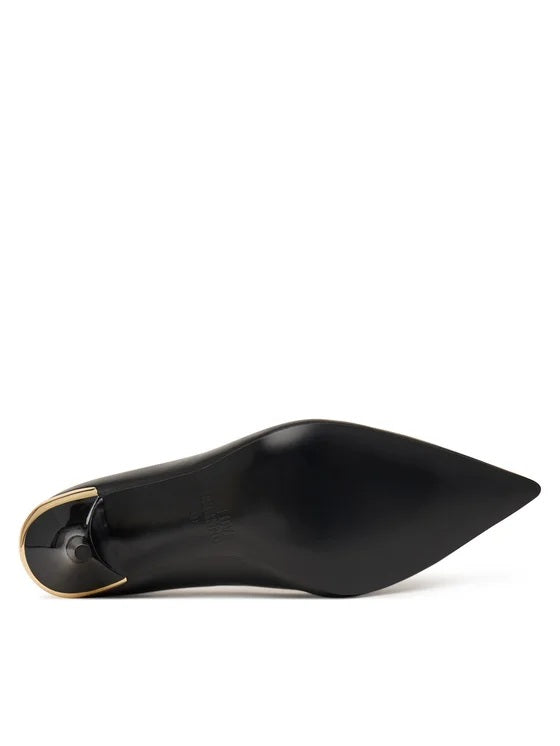 Love Moschino leather pumps