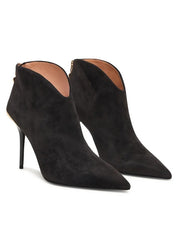 Love Moschino suede ankle boots