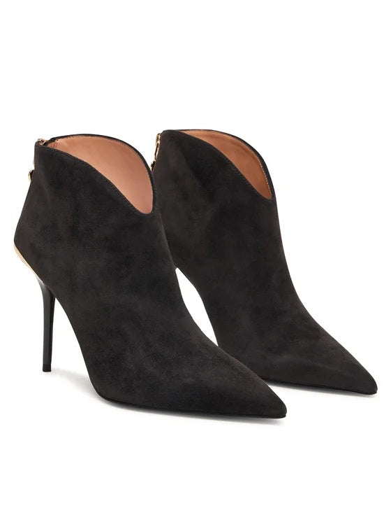 Love Moschino suede ankle boots