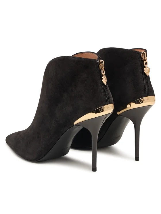 Love Moschino suede ankle boots