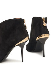 Love Moschino suede ankle boots