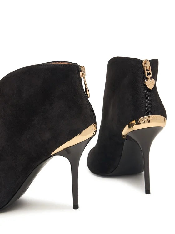 Love Moschino suede ankle boots