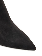 Love Moschino suede ankle boots