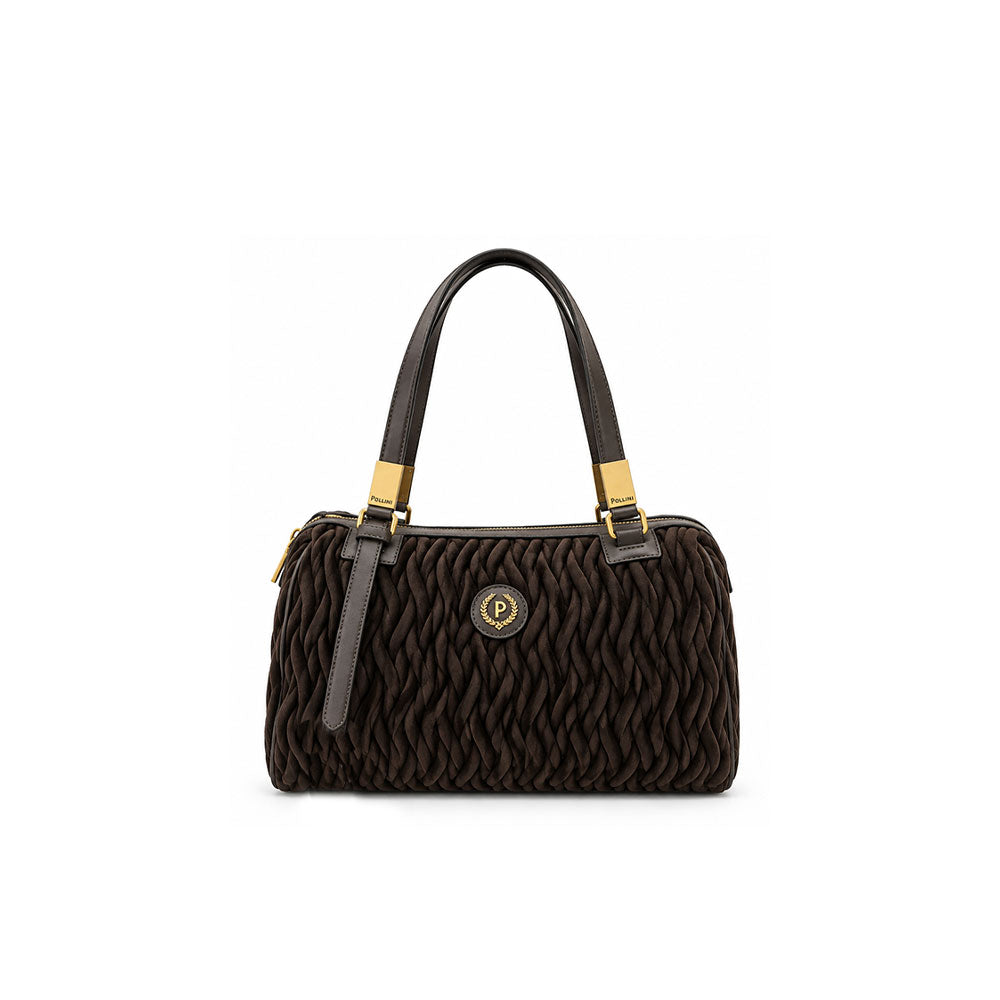 Pollini Suede Shoulder Bag