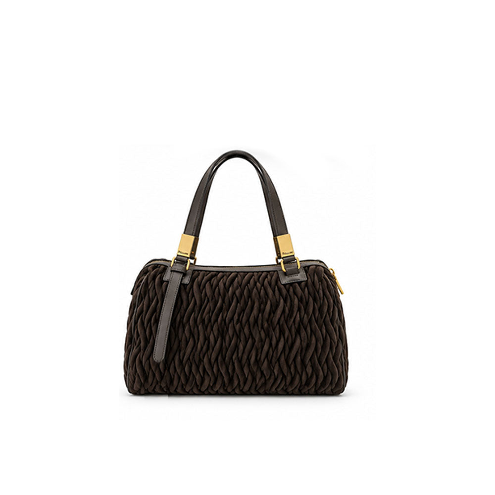 Pollini Suede Shoulder Bag