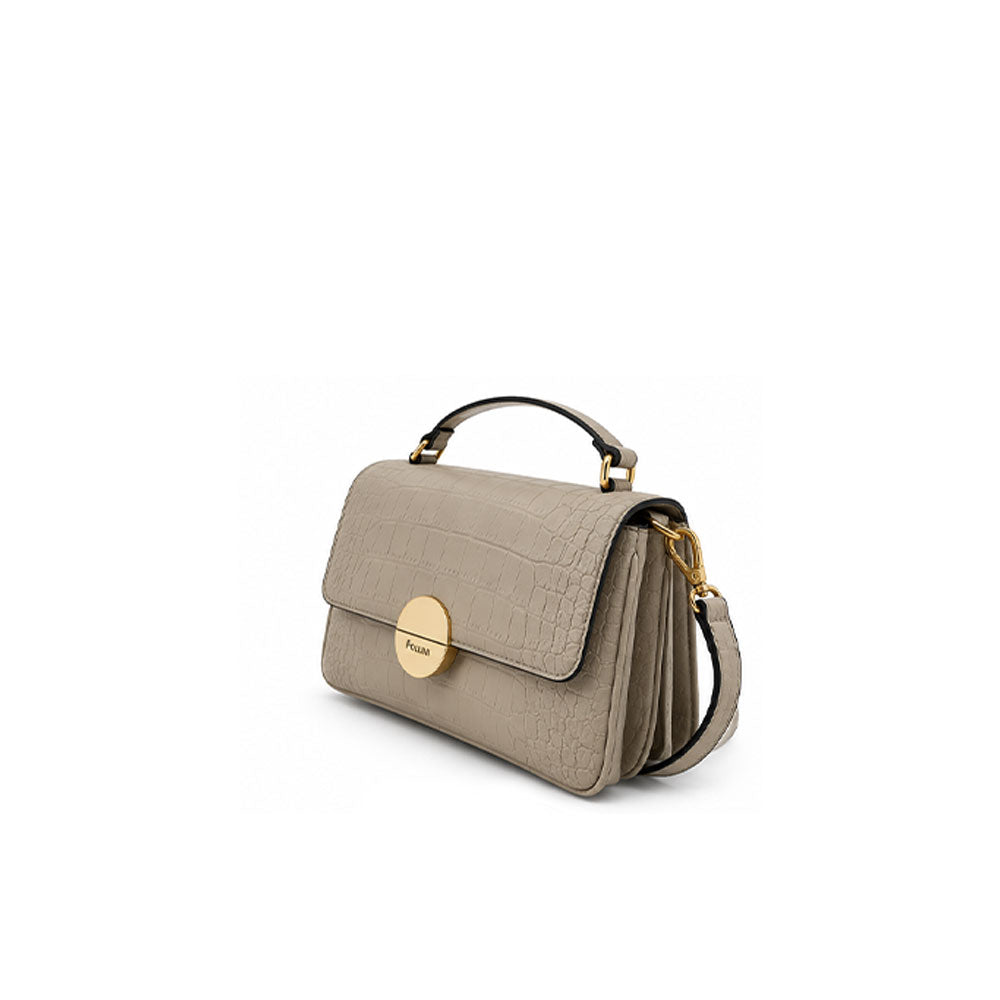 Borsa mini a tracolla stampa cocco Pollini