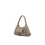 Borsa a spalla effetto cocco Pollini