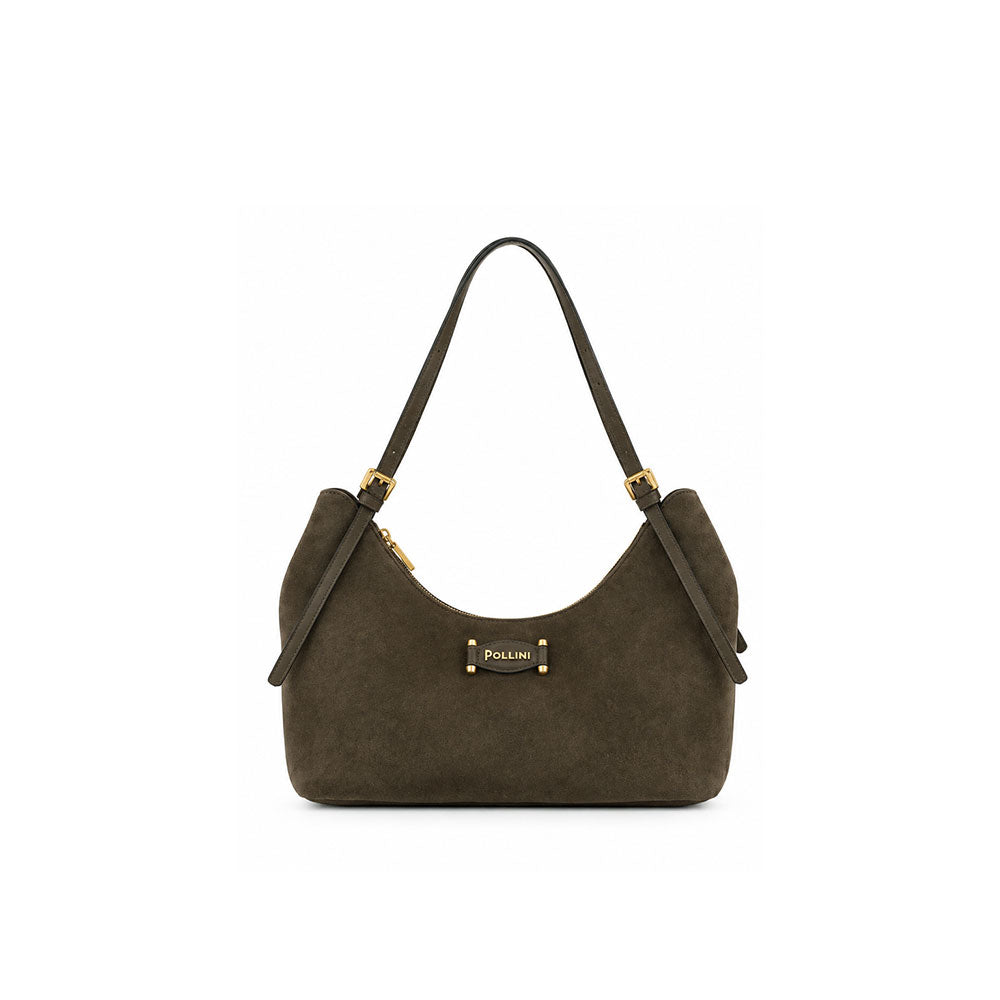Pollini suede Wrap shoulder bag