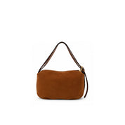 Borsa a spalla Wrap in suede Pollini