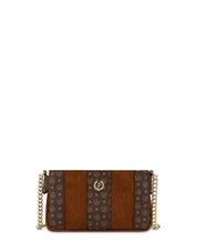 Borsa Crossbody Bag Interplay in suede e Heritage Pollini