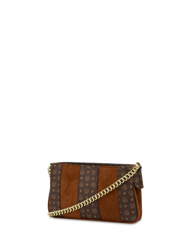 Borsa Crossbody Bag Interplay in suede e Heritage Pollini