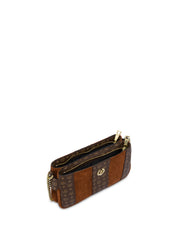 Borsa Crossbody Bag Interplay in suede e Heritage Pollini
