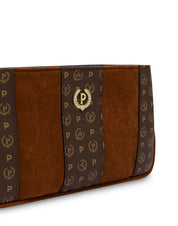 Borsa Crossbody Bag Interplay in suede e Heritage Pollini