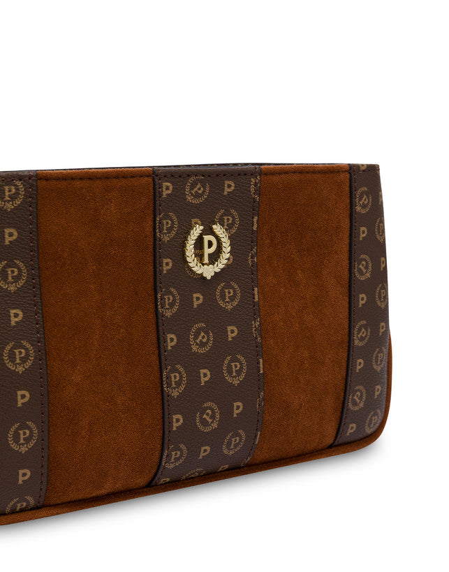 Borsa Crossbody Bag Interplay in suede e Heritage Pollini