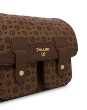 Pollini Heritage Embossed Crossbody Bag