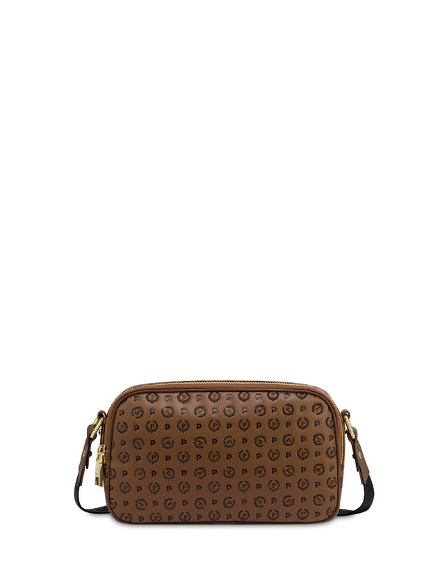 Pollini Heritage Embossed Crossbody Bag