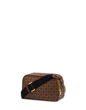 Pollini Heritage Embossed Crossbody Bag